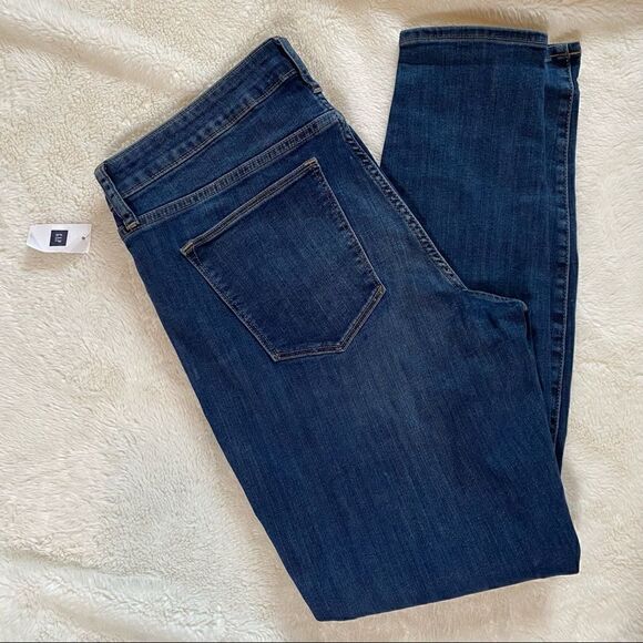 Gap 1969 Midrise Curvy True Skinny 33 Tall Jeans. NWT. - Picture 8 of 8